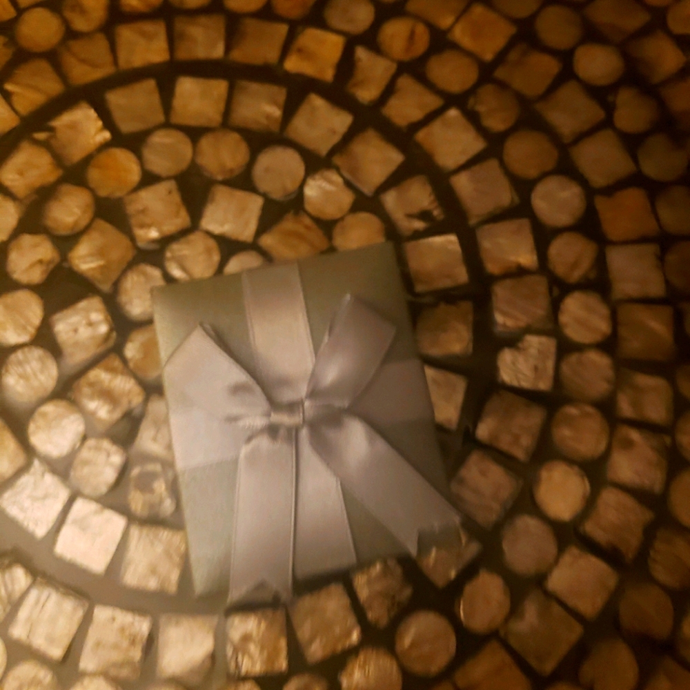 Genuine Sapphire and White Topaz Halo earrings